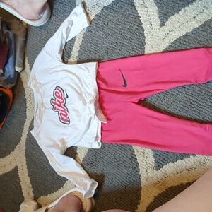 Nike 12 month girl two piece outfit
